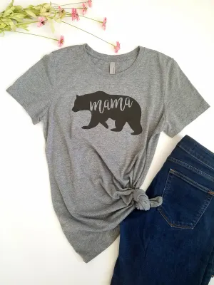 Mama Bear T-Shirt Ladies T-Shirt Ladies Graphic T-Shirt