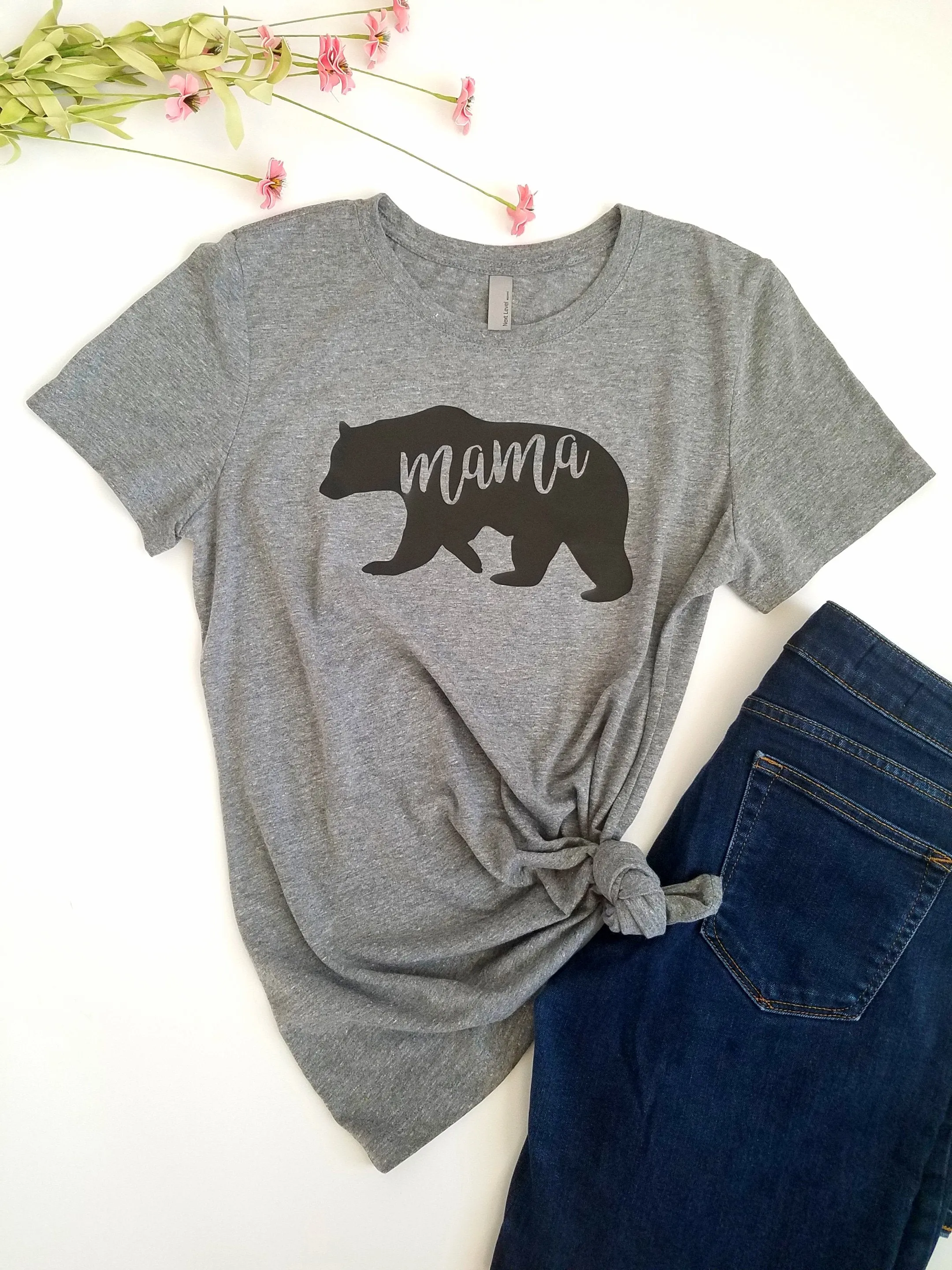 Mama Bear T-Shirt Ladies T-Shirt Ladies Graphic T-Shirt