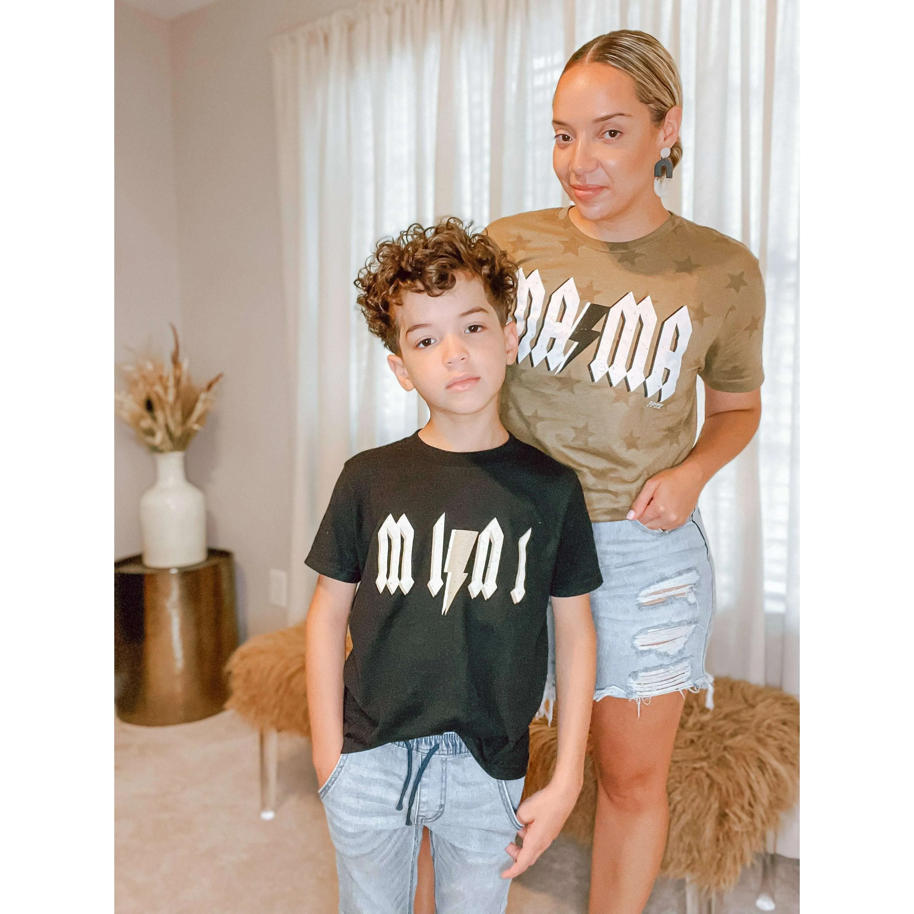 Mama Brown Star Tee