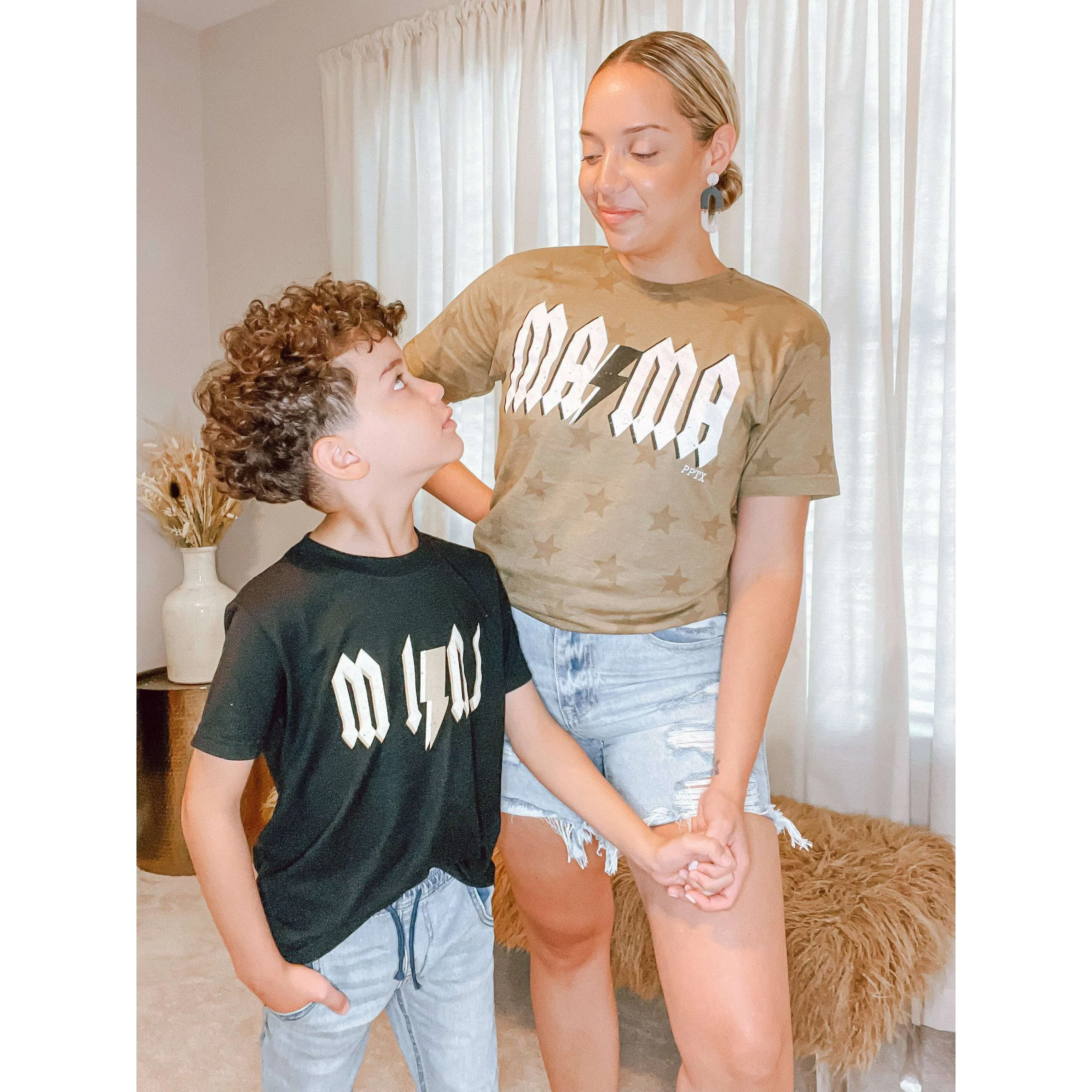 Mama Brown Star Tee