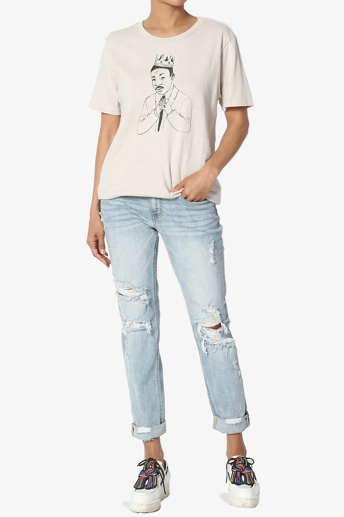 Martin Luther King Short Sleeve Tee