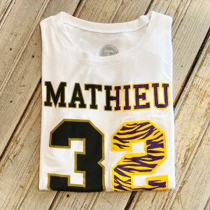 Mathieu #32 Specialty Tee-white