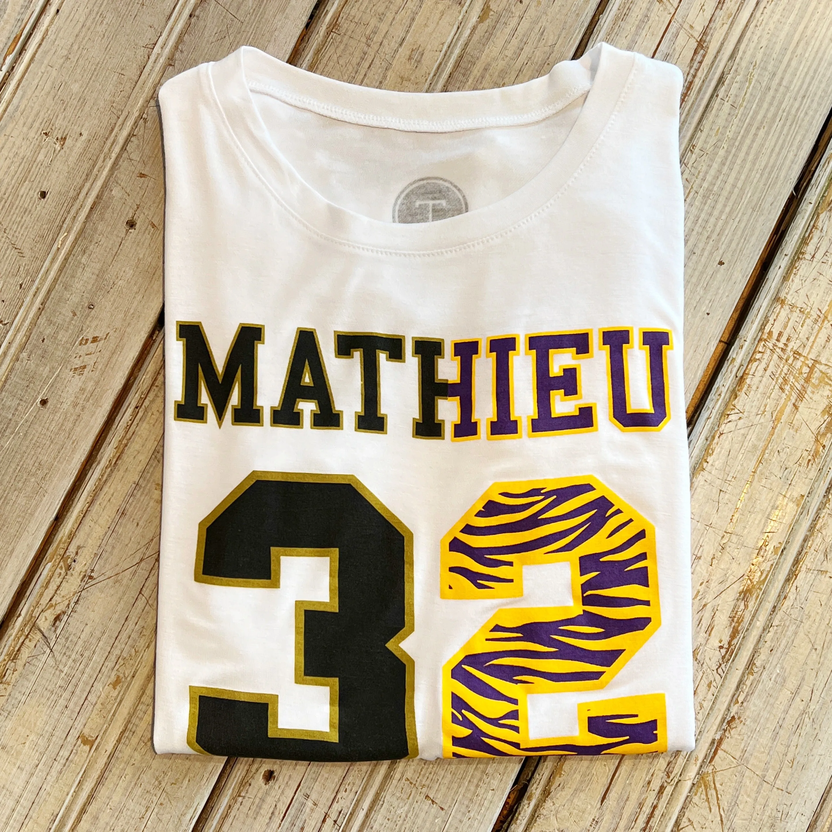 Mathieu #32 Specialty Tee-white