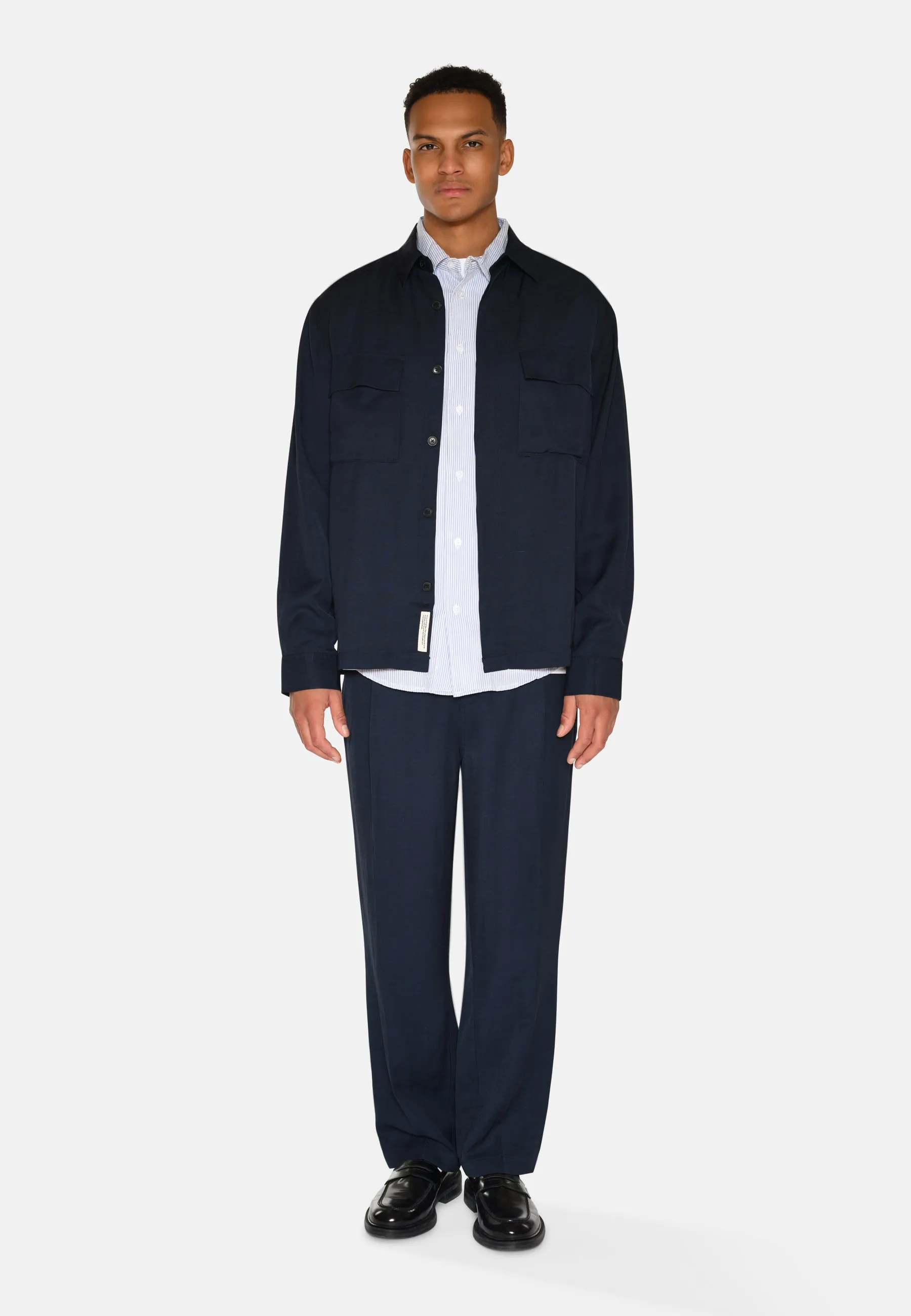 Maxson overshirt 4143 - Sky Captain