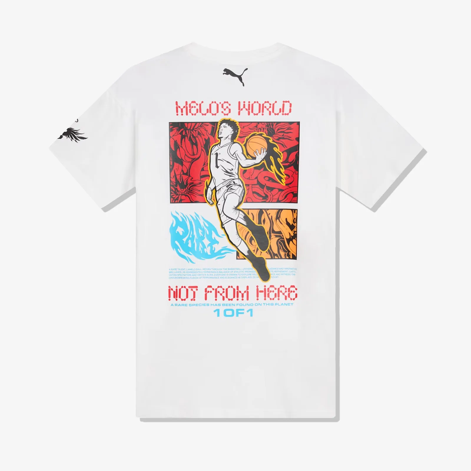 Melo Phoenix Graphic T-Shirt - White