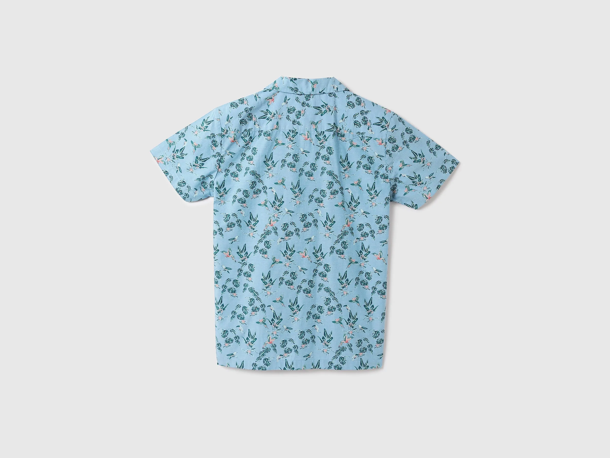 Men Printed Resort Collar Shirt