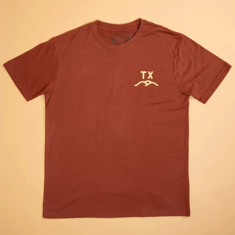 Men's All's Good Here'N Texas Tee - Brick Red