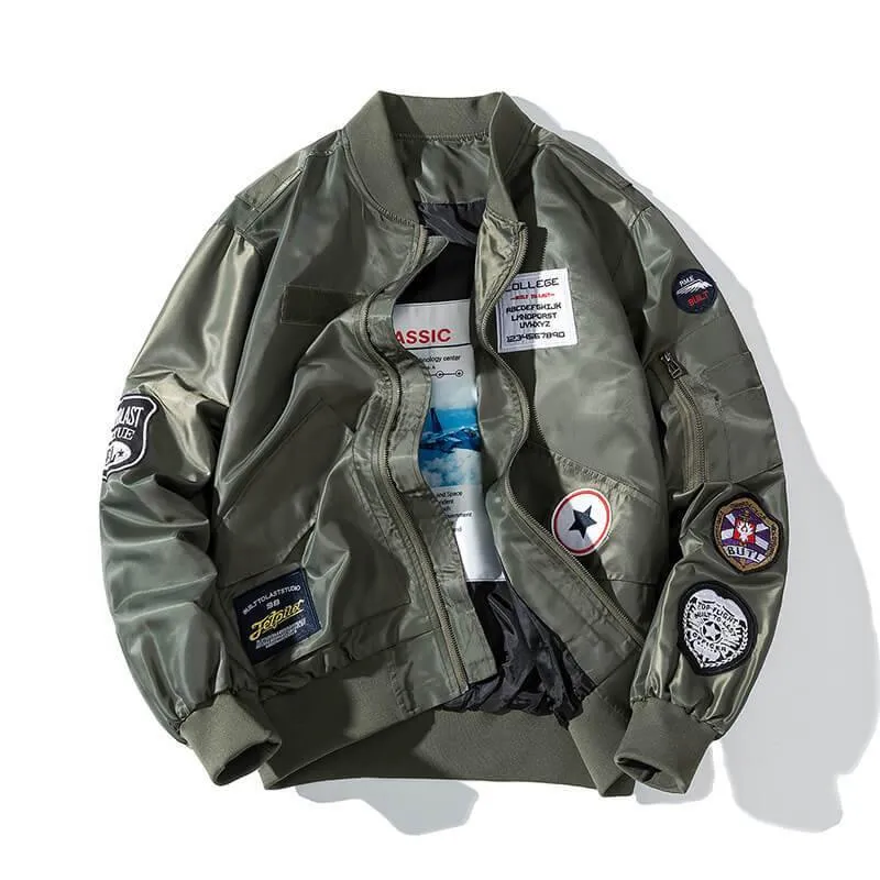 Men's Bomber Jacket MA1 Thin