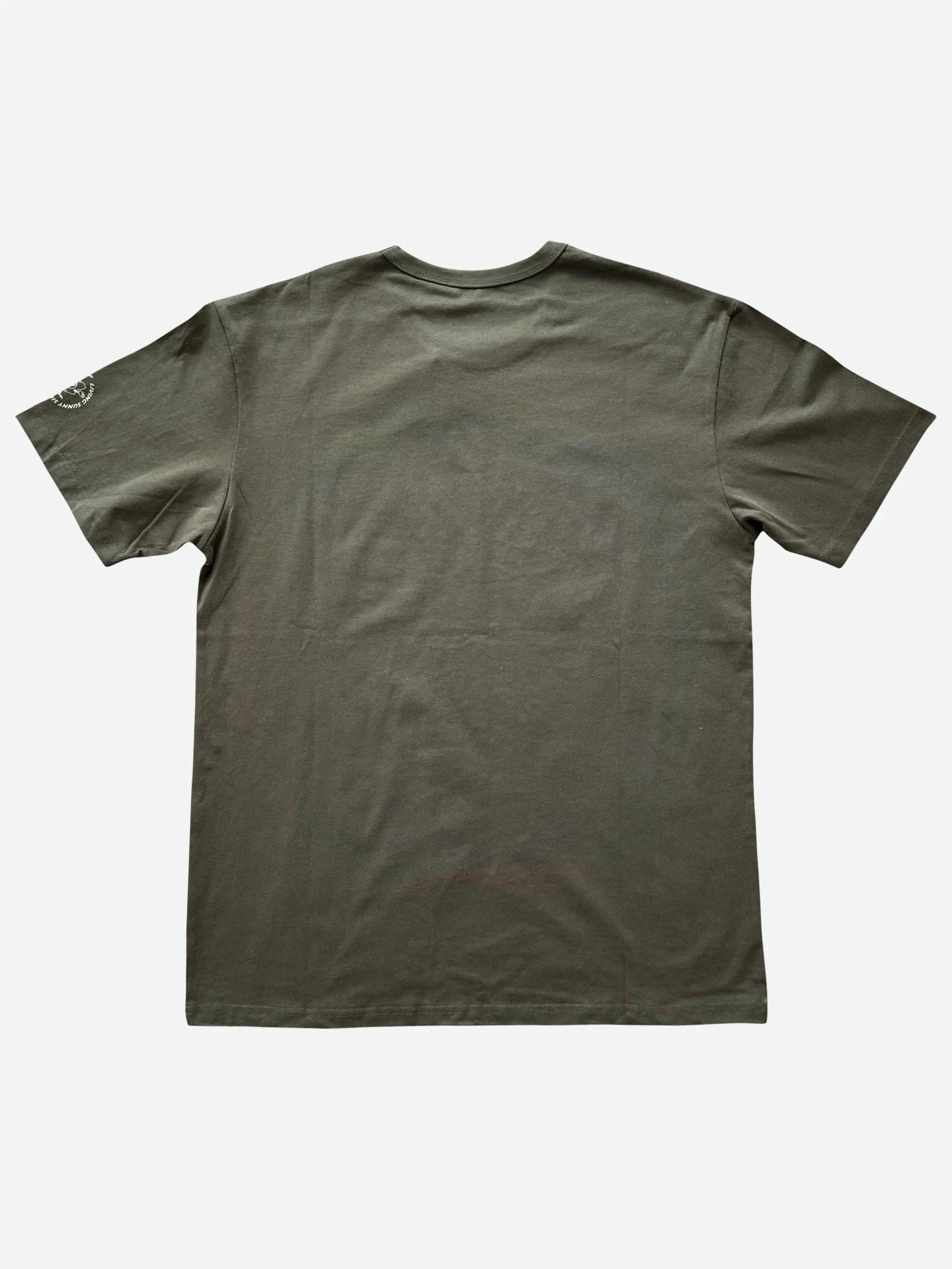 Men's Chasing Waves Relaxed Fit Tee (Khaki)