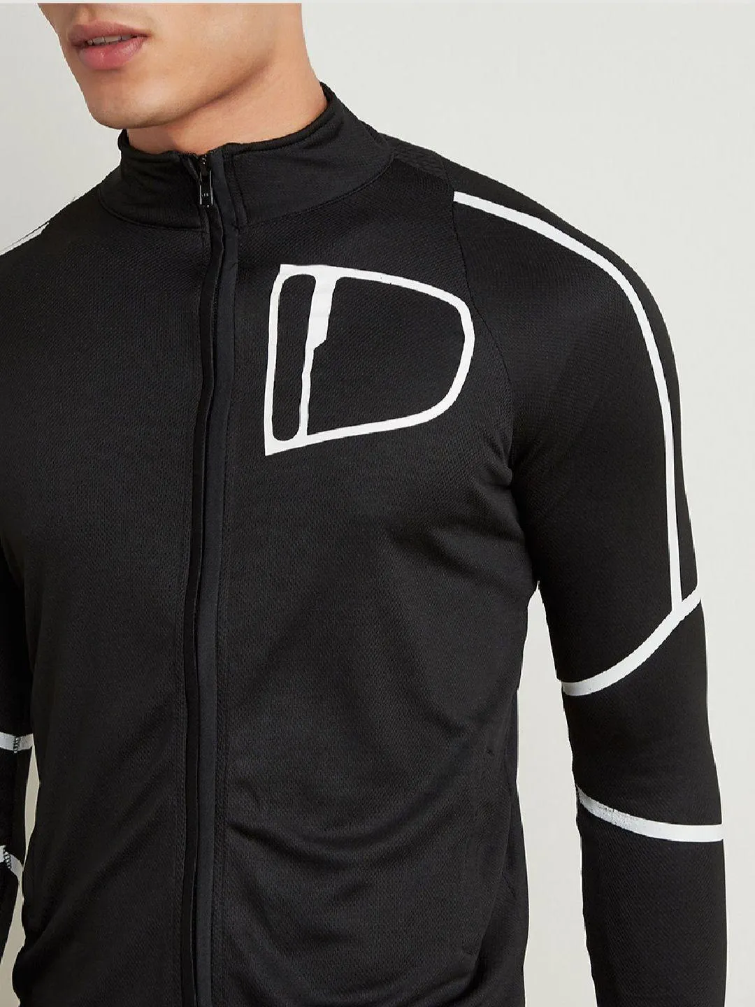 Men's Graphic Workout Jacket