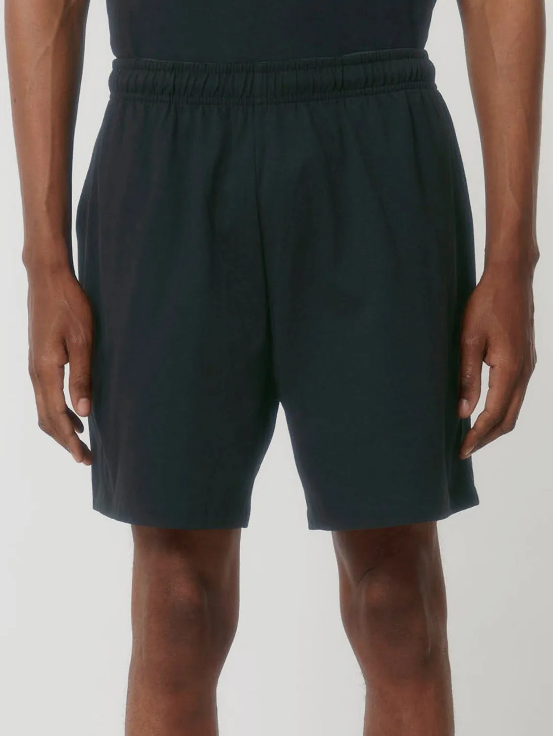 Men's Organic Cotton Lightweight Shorts | Jet Black