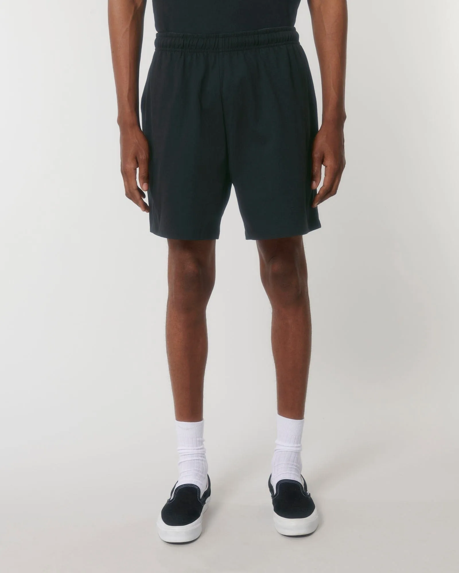 Men's Organic Cotton Lightweight Shorts | Jet Black