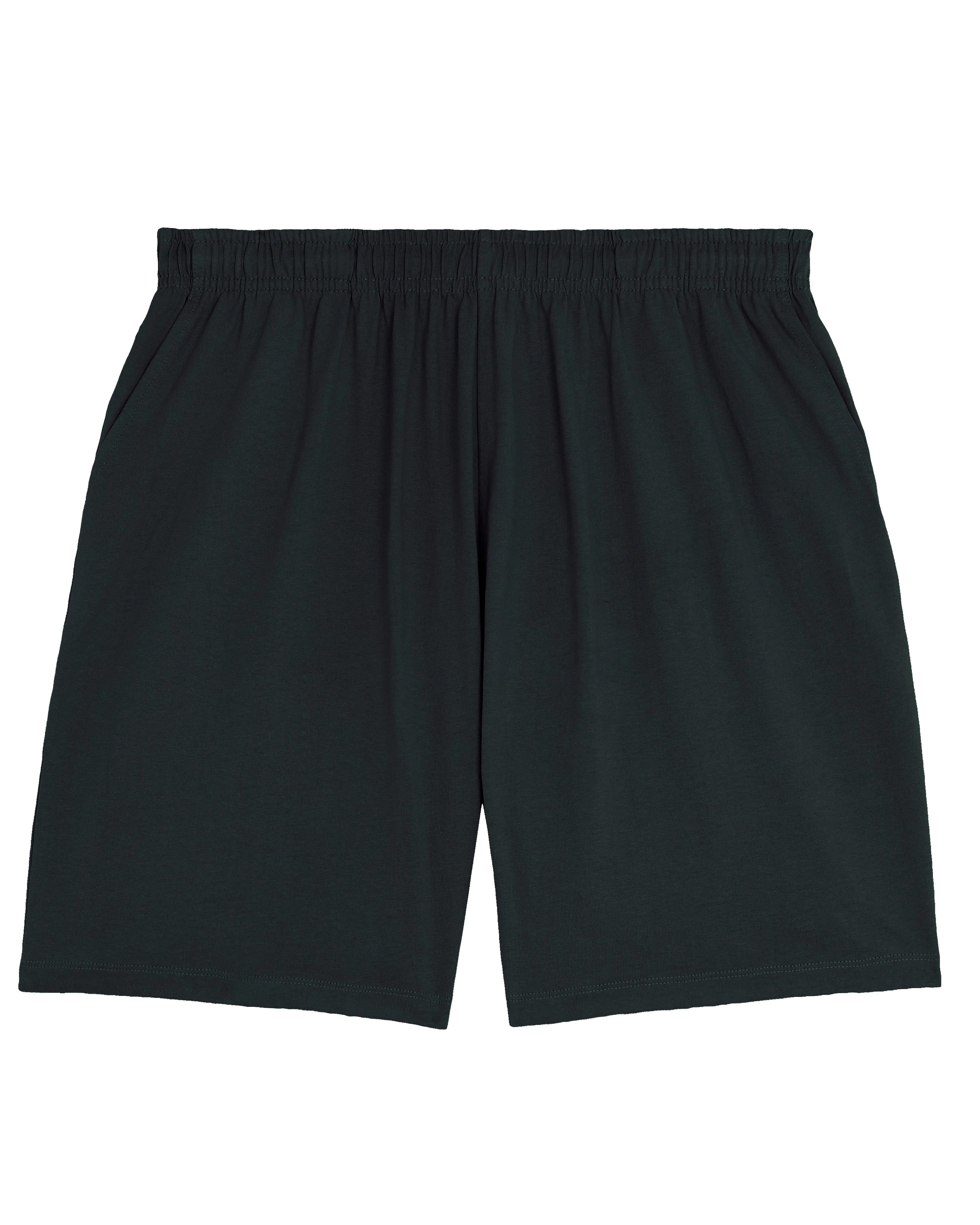 Men's Organic Cotton Lightweight Shorts | Jet Black