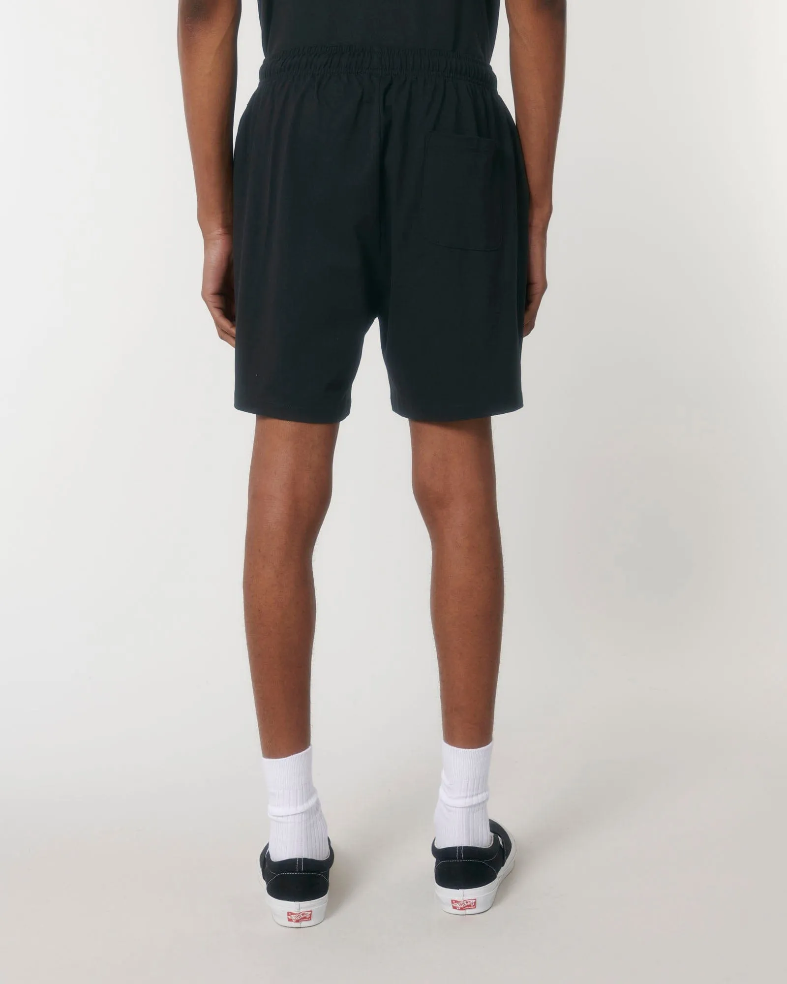 Men's Organic Cotton Lightweight Shorts | Jet Black