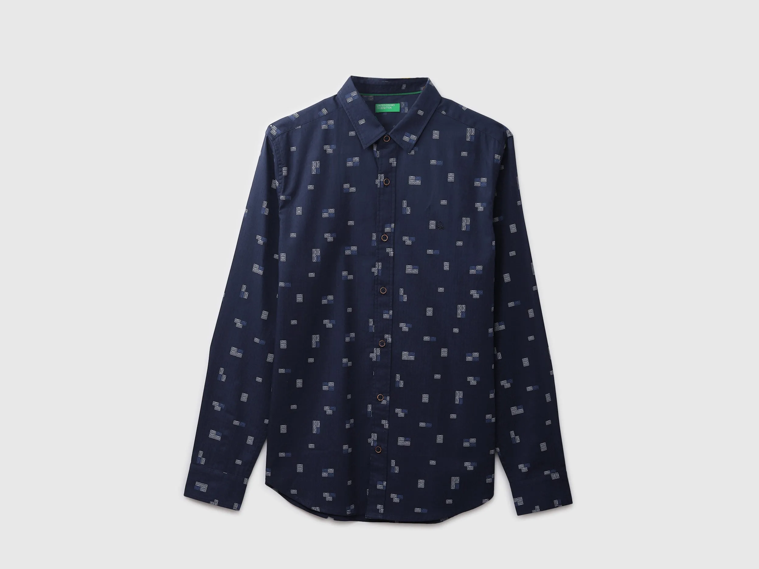Mens Slim Fit Printed Shirt