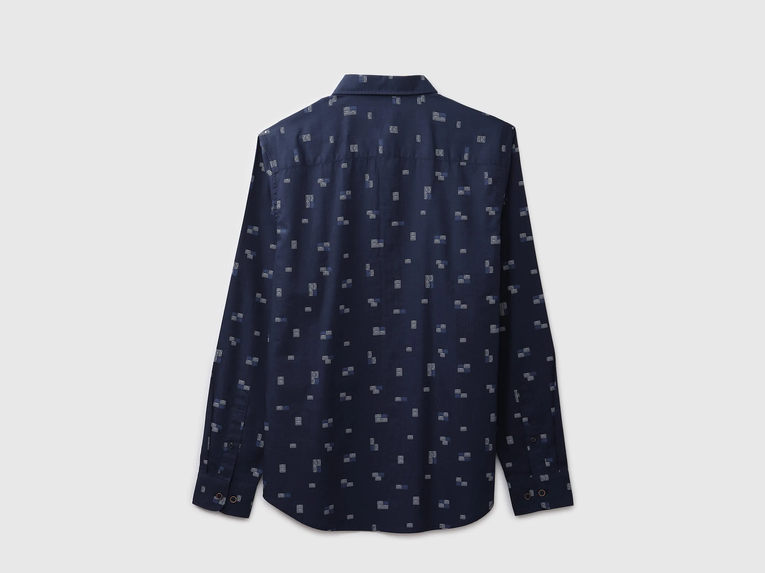 Mens Slim Fit Printed Shirt