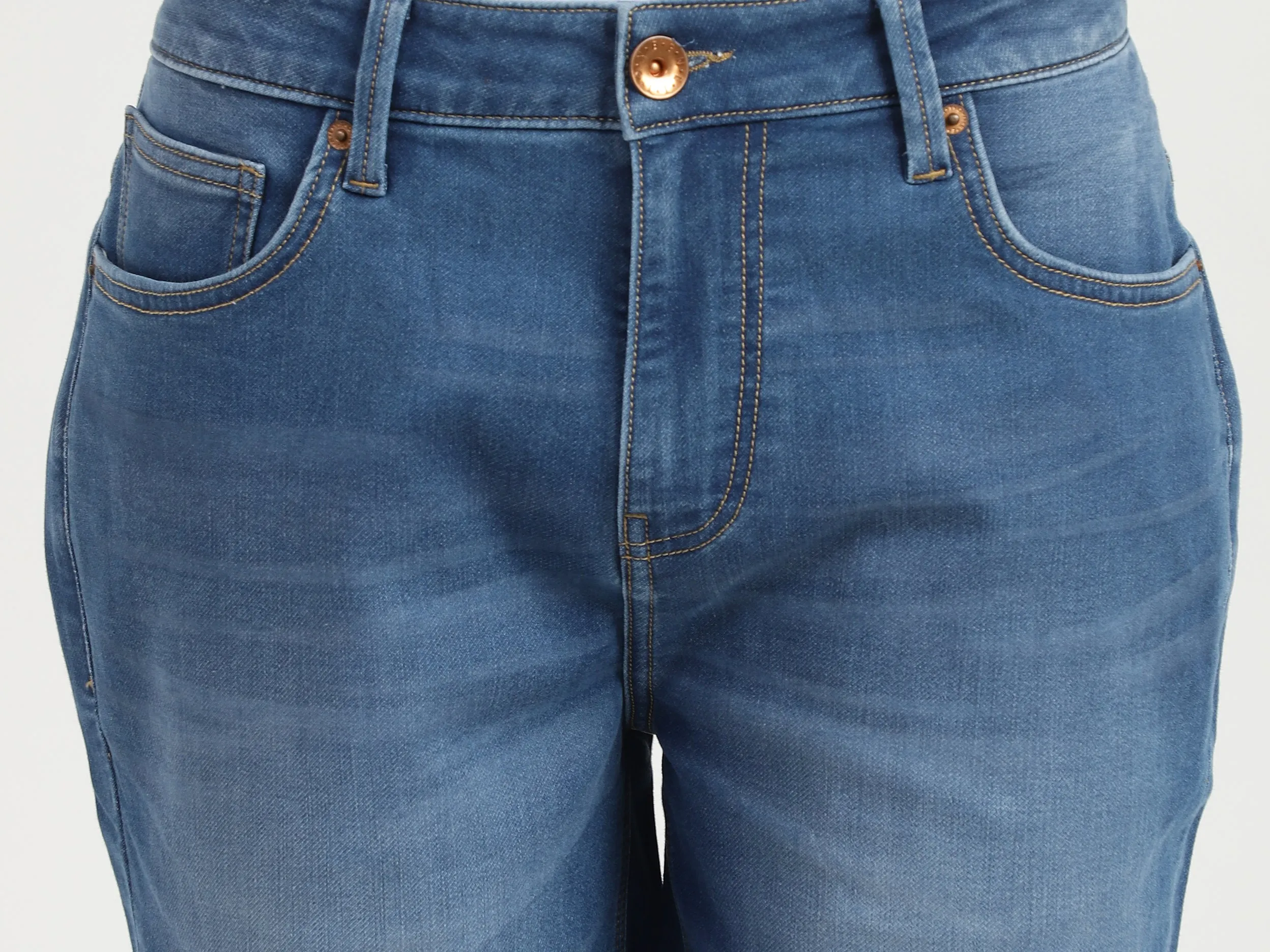 Mens Slim Fit Solid Shorts