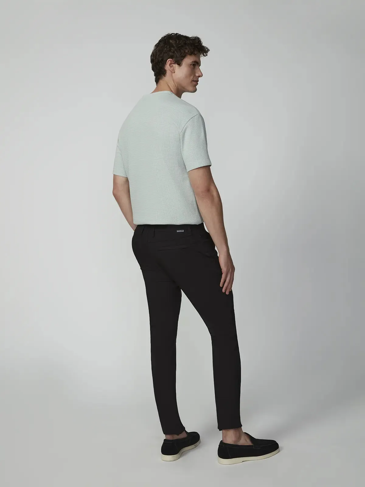 Men's Solid Bungee Fashion Chino Pant