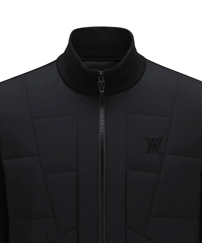 Men's SP Hybrid Padded Knit Cardigan - Black