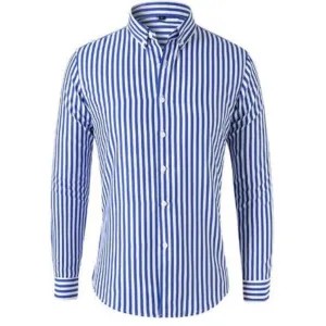 Men's Stylish Stripes Long Sleeve Shirt | Button Down