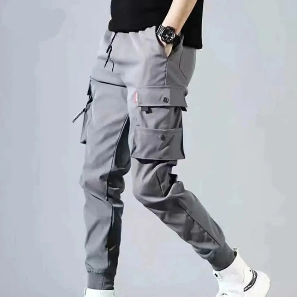 Men's Tactical Cargo Pants Outdoor Hiking Multi Pockets