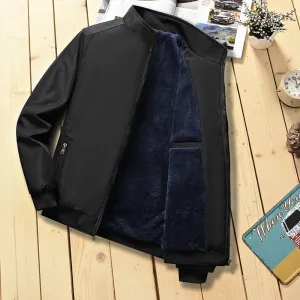 Men's Thin Jacket Fashion Casual Young Middle-Aged Men's Short Jacket Men's Top