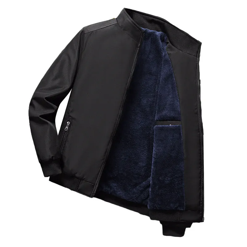 Men's Thin Jacket Fashion Casual Young Middle-Aged Men's Short Jacket Men's Top