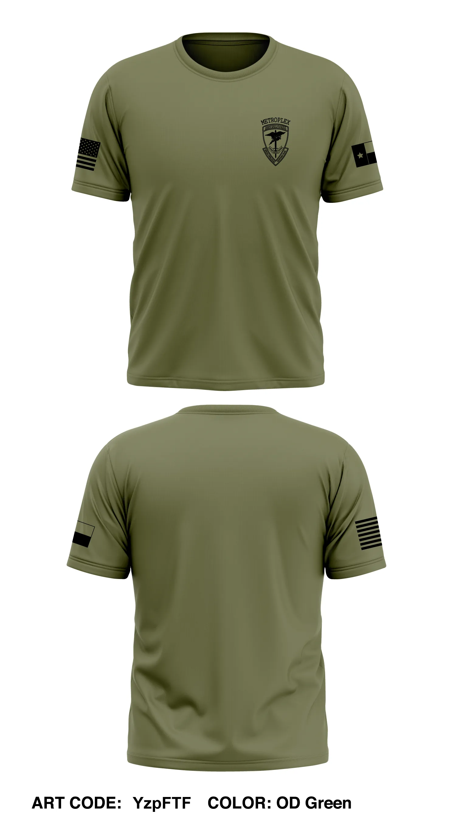 METROPLEX Core Men's SS Performance Tee