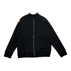 Metsola wool zipper jacket, black | 134/140cm