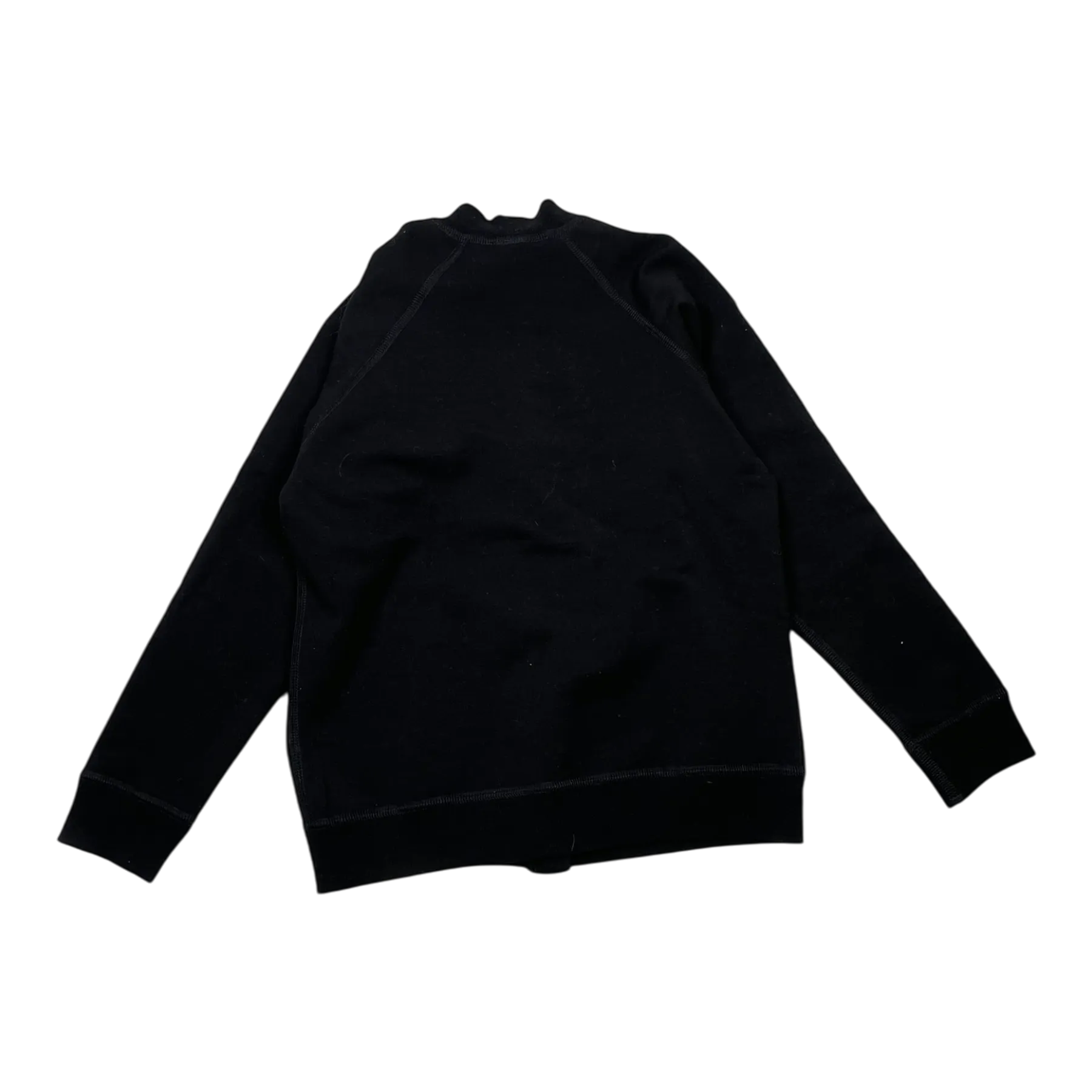 Metsola wool zipper jacket, black | 134/140cm