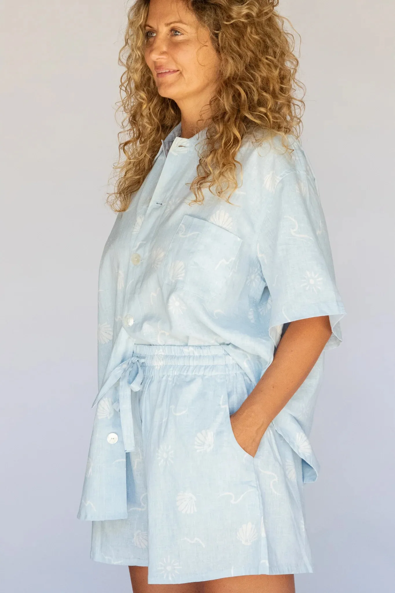 Mila Shirt Sky Coast