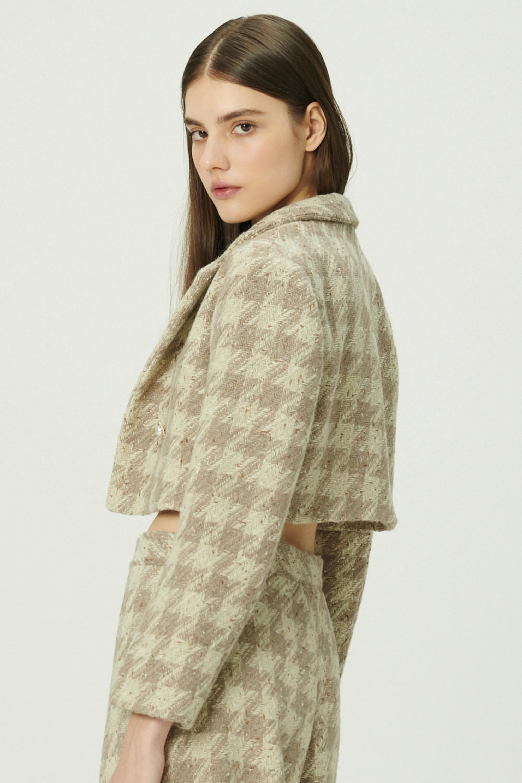 Milla Tweed Crop Jacket