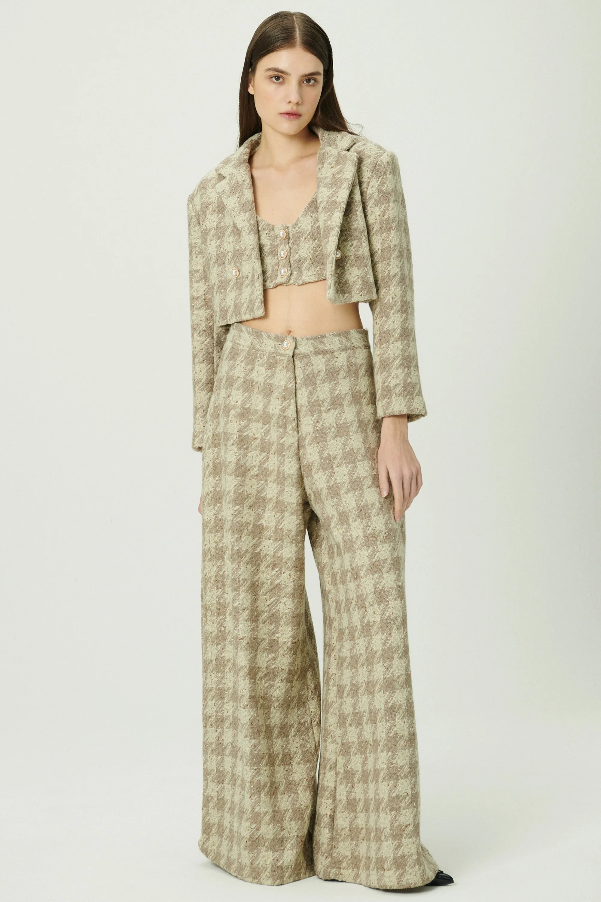 Milla Tweed Crop Jacket