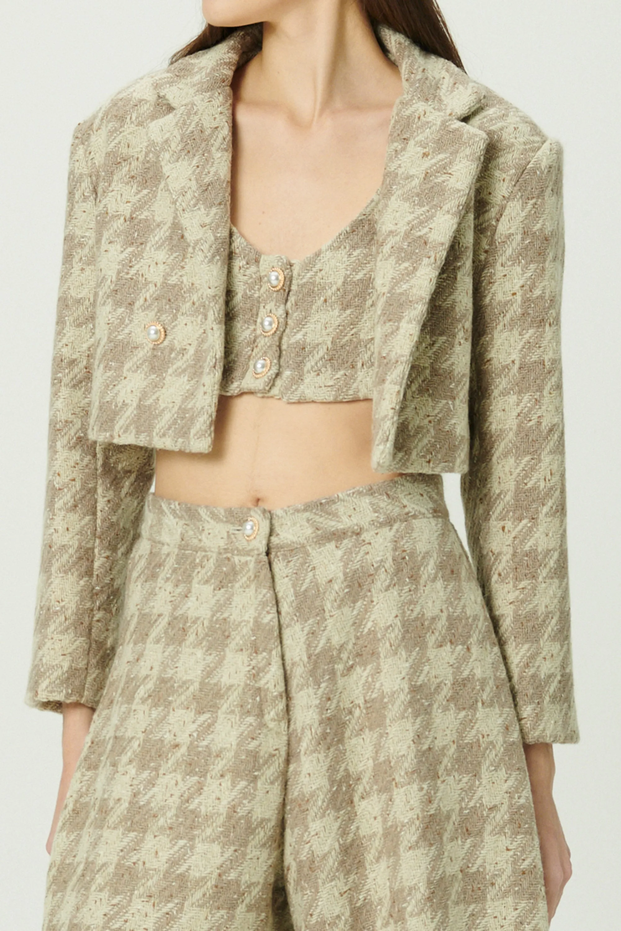 Milla Tweed Crop Jacket