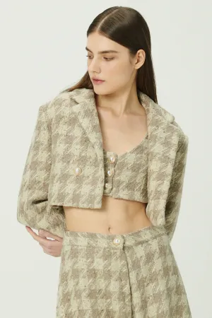 Milla Tweed Crop Jacket