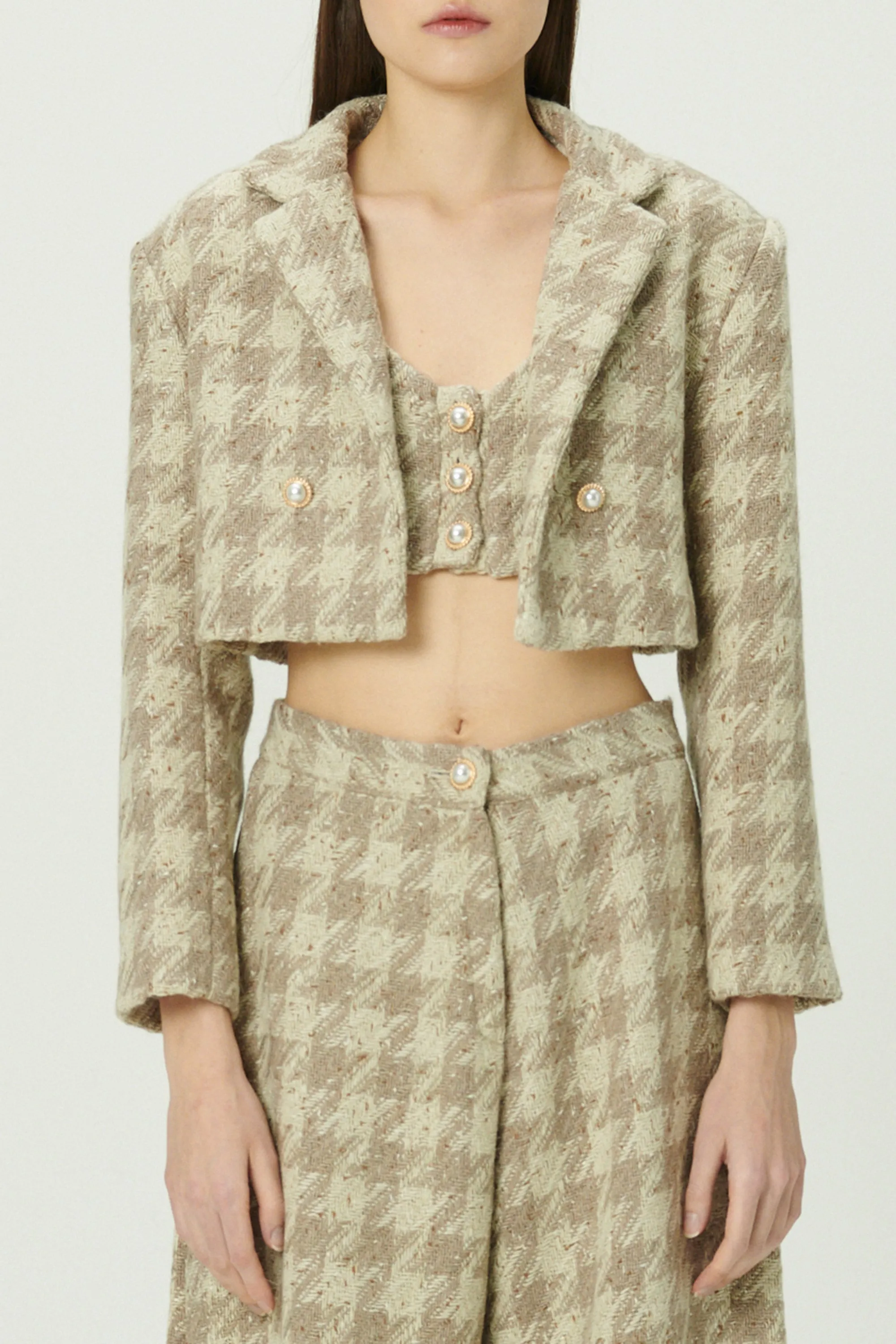 Milla Tweed Crop Jacket