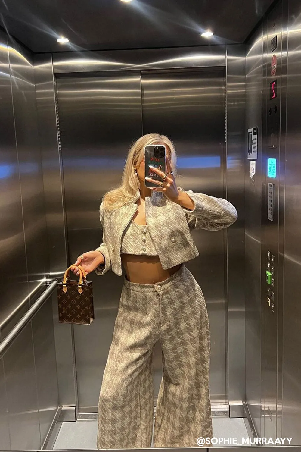 Milla Tweed Crop Jacket