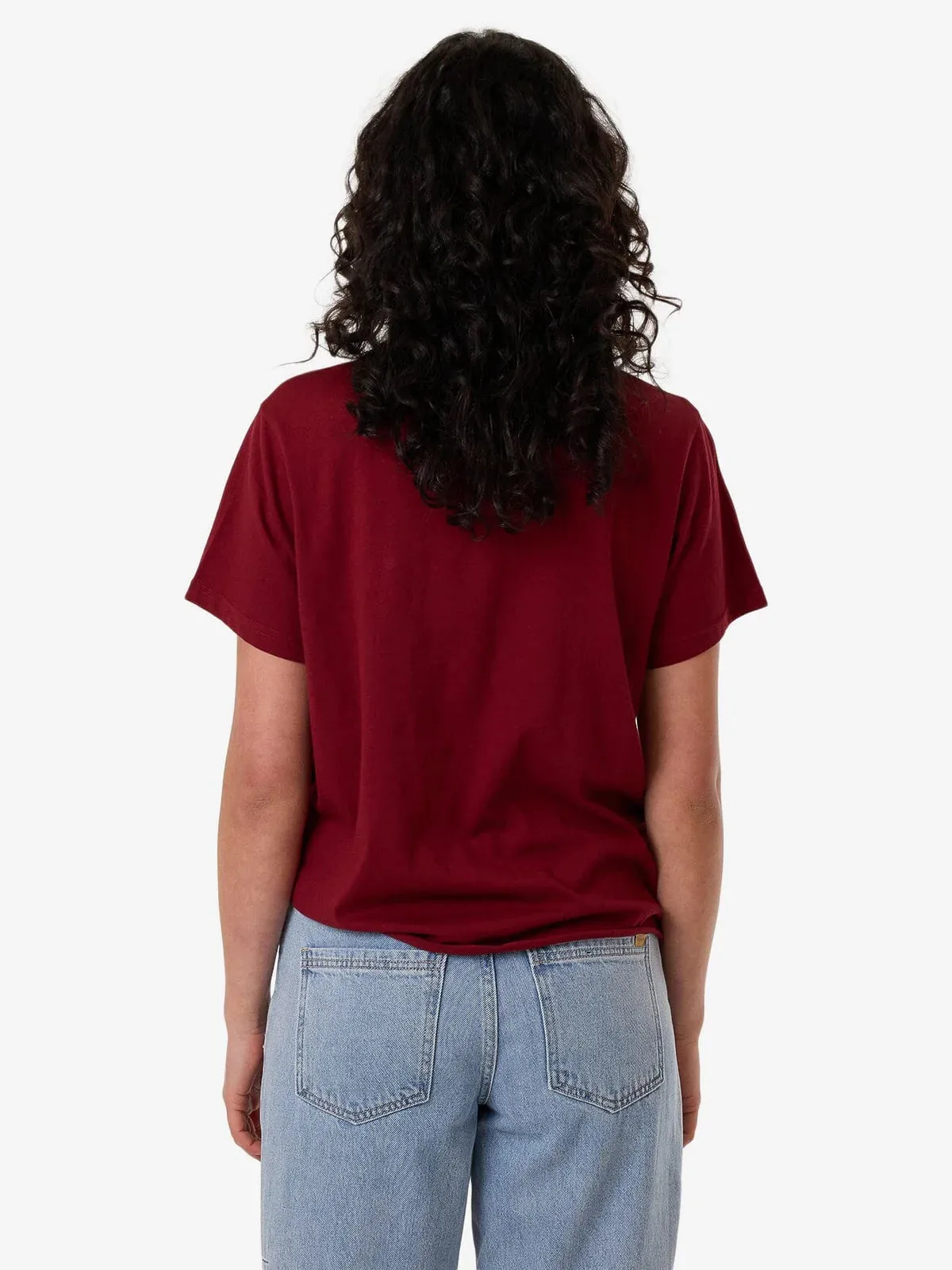 Minimal Thrills Relaxed Tee Cabernet