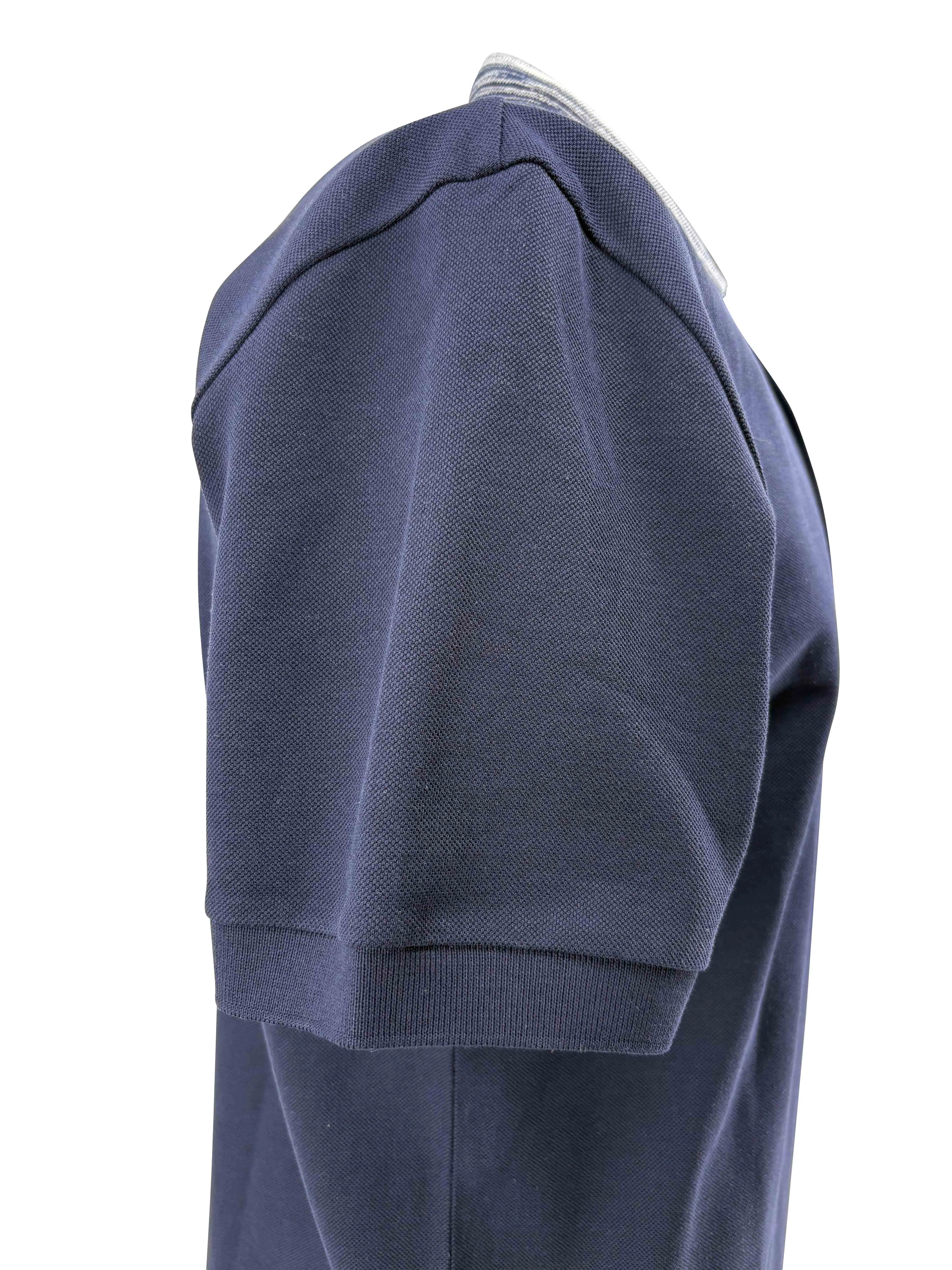 Missoni Space-Dye Polo Shirt - Navy (Unused)
