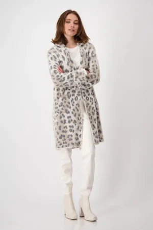 Monari Leopard Print Loose Jacket 807837