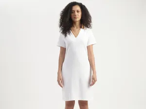Monotone Slim Fit Polo Shirt Dress