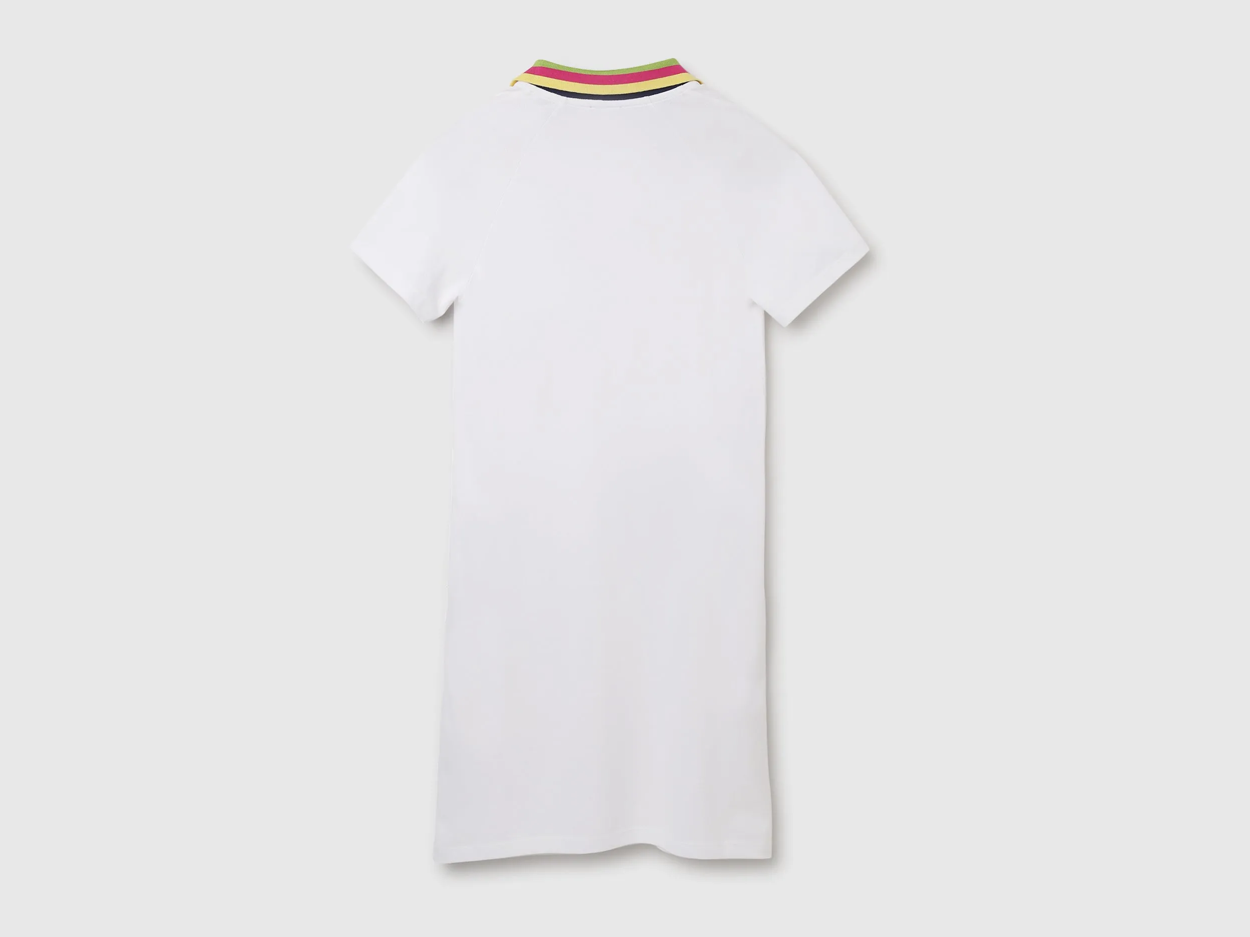 Monotone Slim Fit Polo Shirt Dress