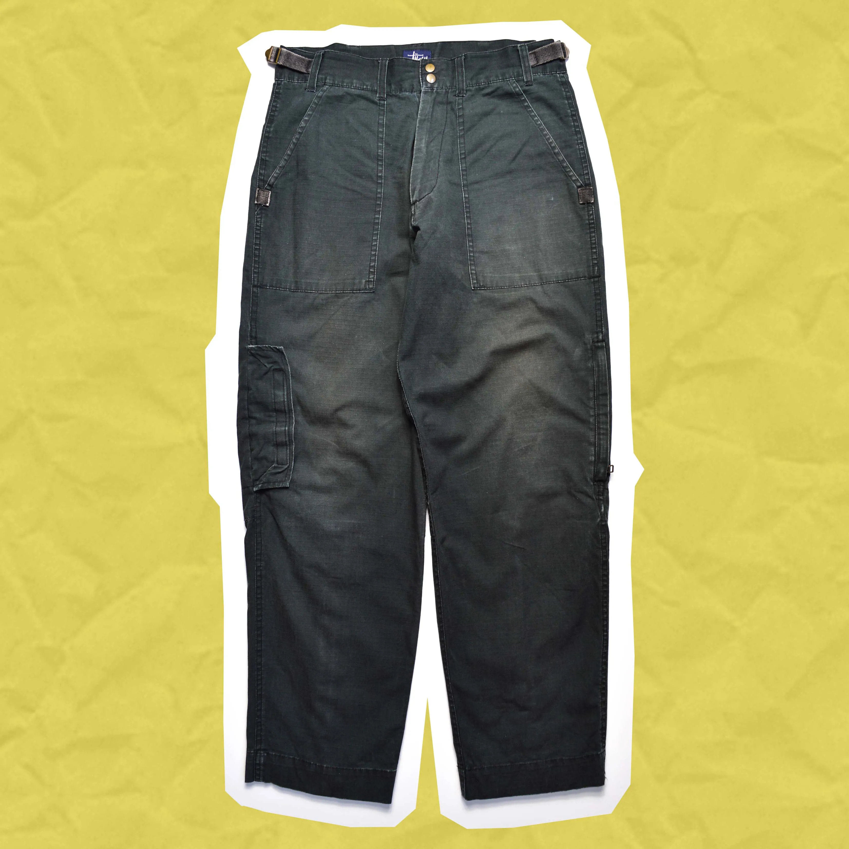 Multi-Pocket Tactical Asymmetrical Ripstop Cargo Pants (30)