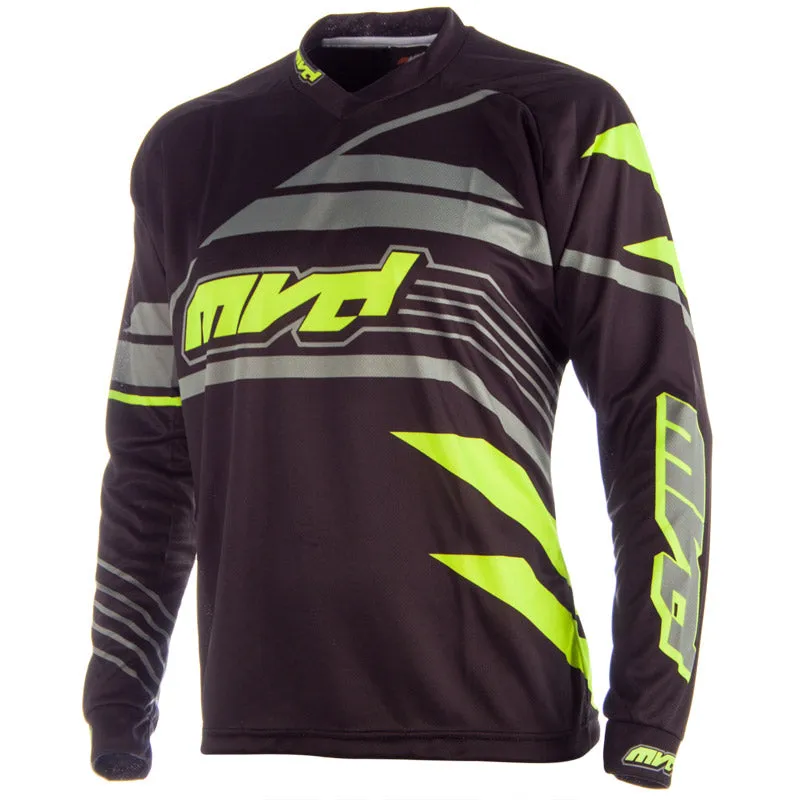 MVD Racewear Sharp Jersey Black/Fluor Yellow