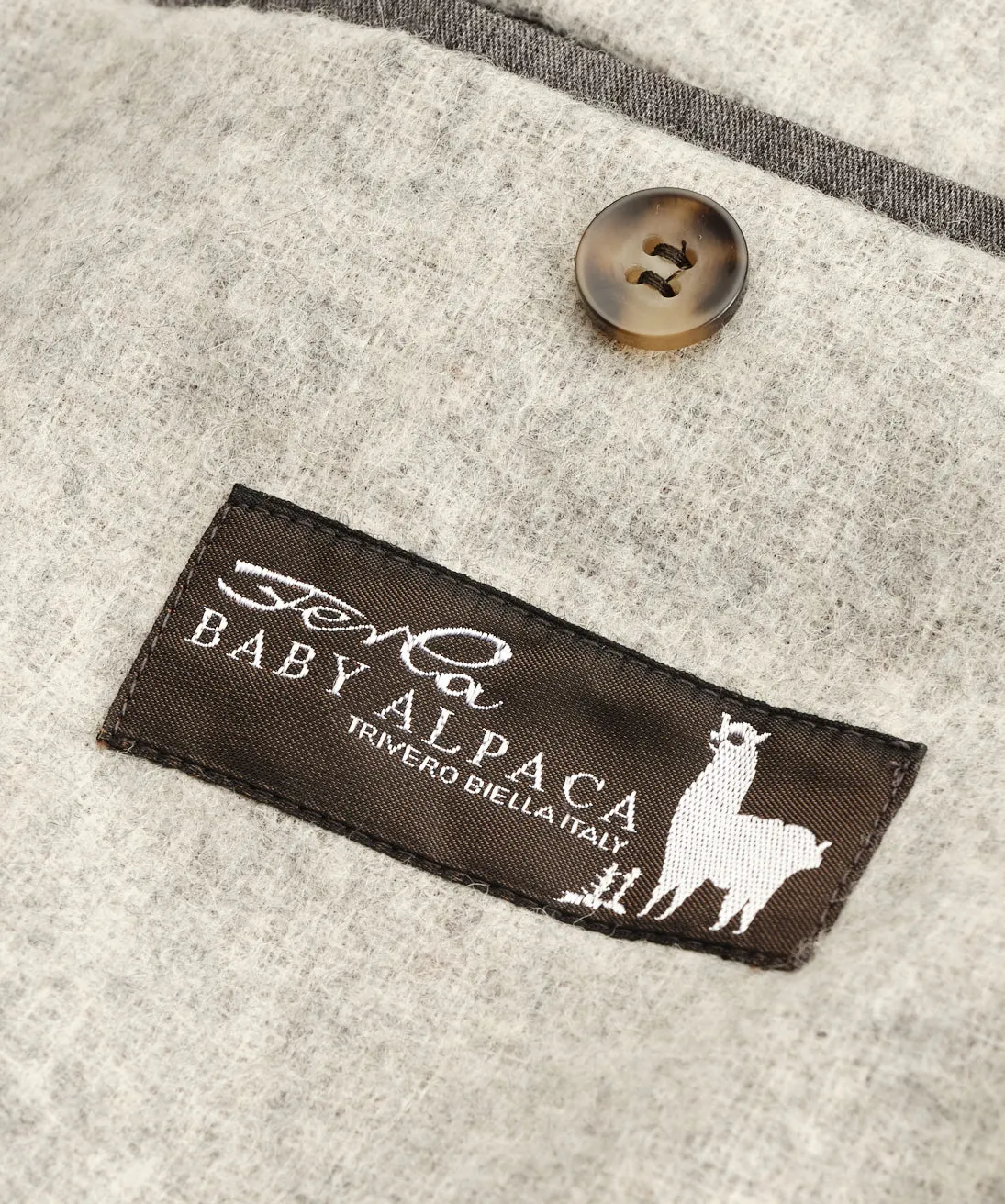 New Suitsupply Havana Light Gray Alpaca Unlined Blazer - Size 38R