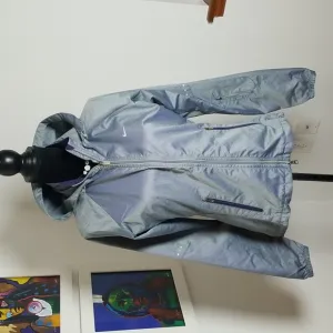 NIKE Vintage Y2K Storm Fit Run Jacket Small Blue