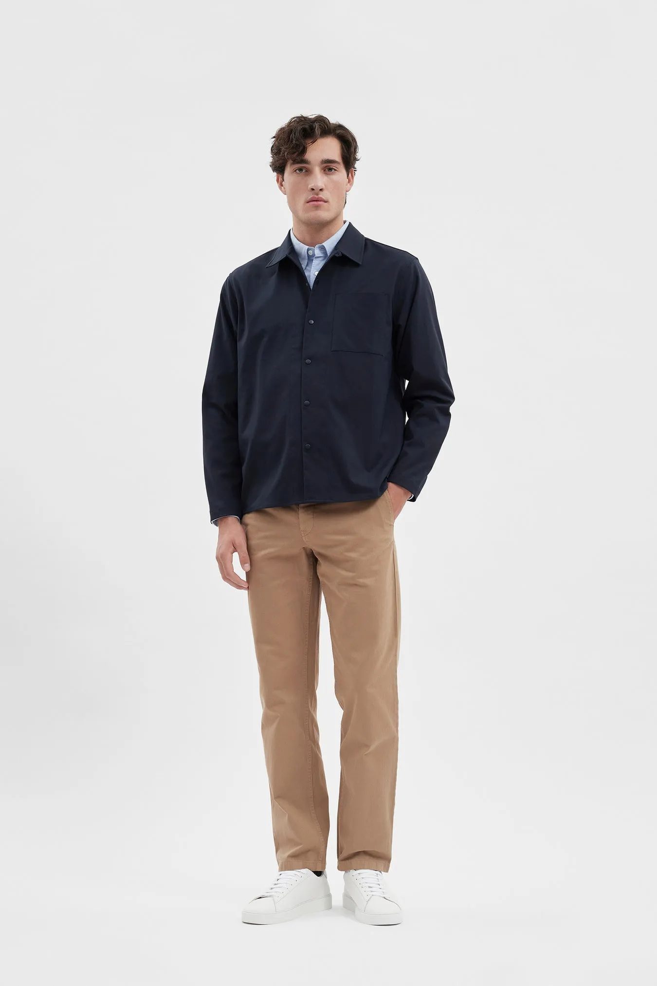 Norse Projects - Carsten Solotex Twill Shirt LS - Dark Navy