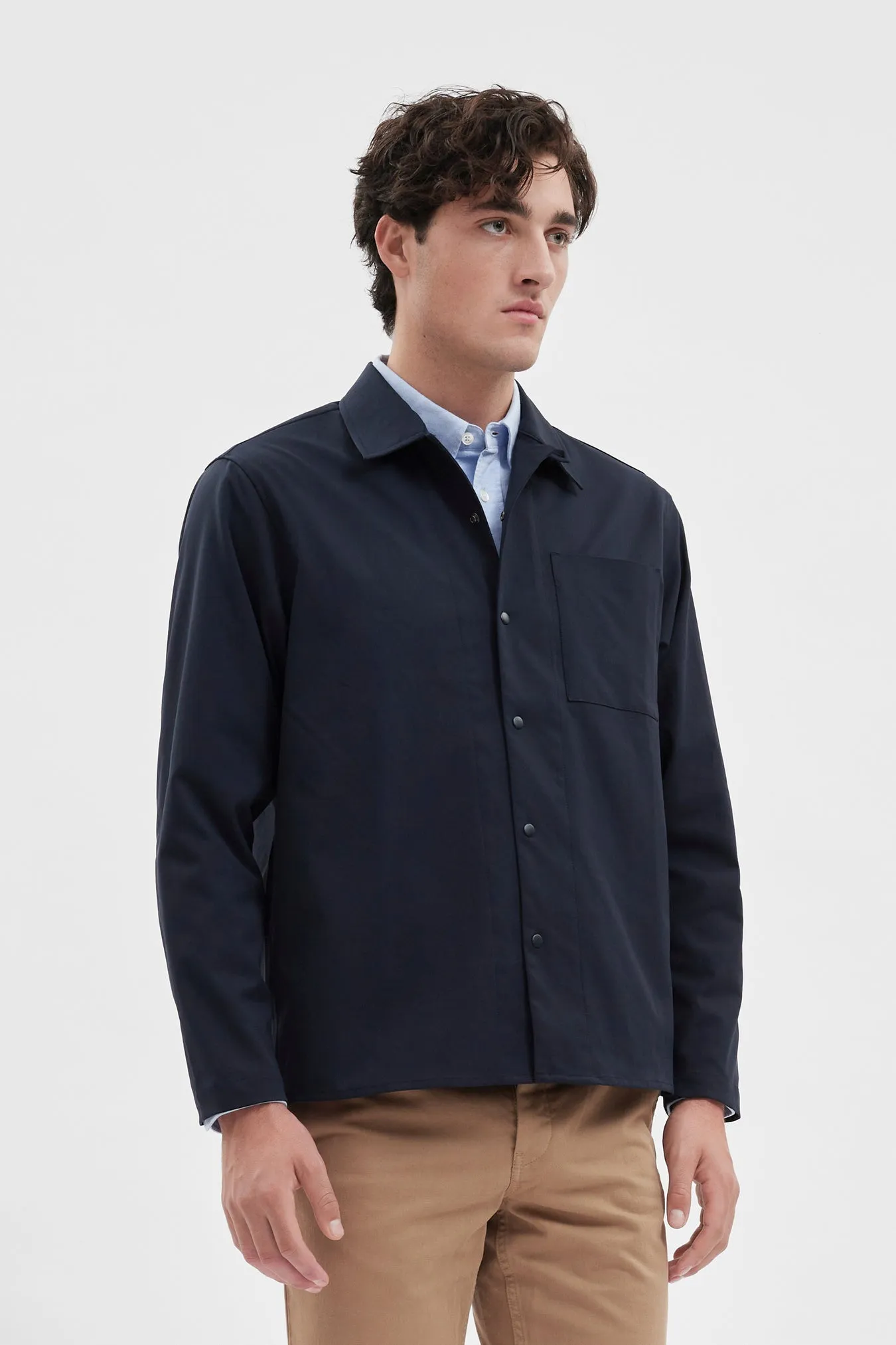 Norse Projects - Carsten Solotex Twill Shirt LS - Dark Navy