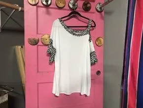 Now n' Forever one-shoulder top