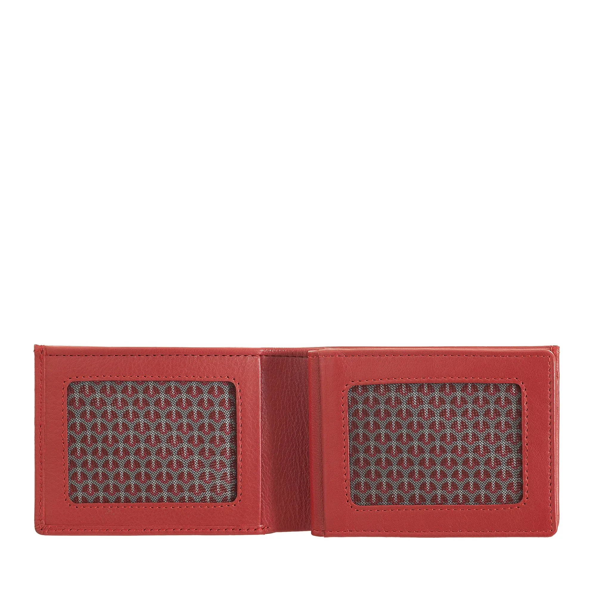 Nuvola leather mini small men's wallet in nappa nappa jacket pocket jacket with door holder